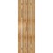 Ekena Millwork Spaced Board-n-Batten Shutters w/Z-Bar, Rough Sawn Western Red Cedar, 23W x 69H, PR RBS06Z23X069RWR - alternate 5